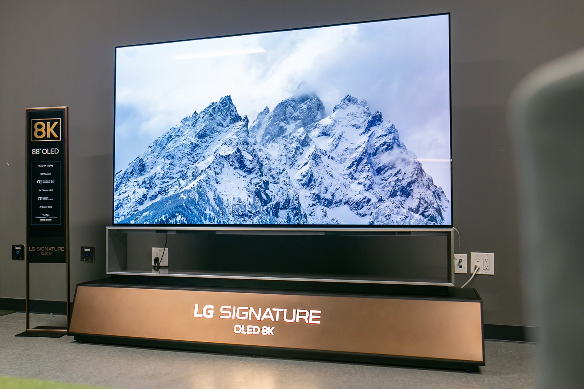 LG has released worlds largest OLED TV, features an 88 inch 8K display