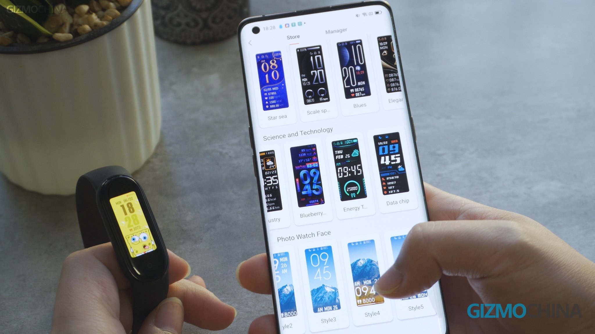 Mi Band 5 Watch Faces 09