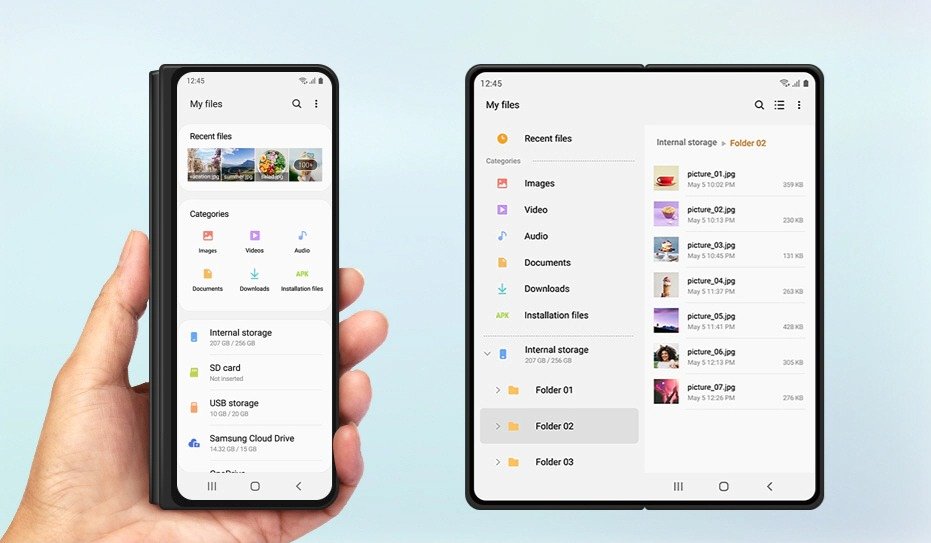 Samsung One UI 3.0 Multi-screen Support
